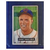 1951 Bowman #223 Johnny Vander Meer  Cleveland