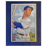 1952 Bowman #86 Cal Abrams  Brooklyn Dodgers
