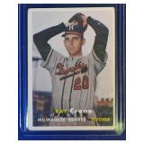 1957 Topps #68 Ray Crone  Milwaukee Braves