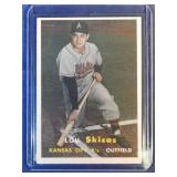 1957 Topps #83 Lou Skizas ROOKIE CARD Kansas City