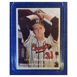 1957 Topps #208 Lew Burdette Milwaukee Braves Lou