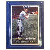 1957 Topps #232 Whitey Lockman  New York San