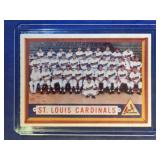 1957 Topps #243 St. Louis Cardinals TEAM CARD-Stan