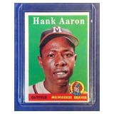 1958 Topps #30 Hank AaronMilwaukee Braves Brewers
