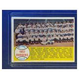 1958 Topps #71 Los Angeles Dodgers TEAM CARD 