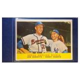 1958 Topps #289 Lou Burdette Bobby Shantz