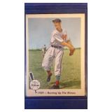 1959 Fleer Ted Williams #12  1939 Burning up the