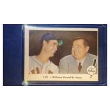 1959 Fleer Ted Williams #42  1951Williams slowed