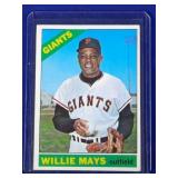1966 Topps #1 Willie Mays  San Francisco Giants