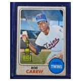 1968 Topps #80 Rod Carew  Minnesota Twins