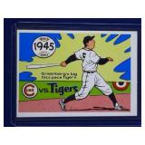 1968 Fleer Laughlin #42 -1945 World Series Detroit