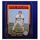 1975 Topps Robin Yount ROOKIE CARD  Milwaukee