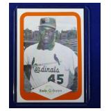 1975 Great Plains Greats Bob Gibson ORANGE-St.