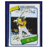 1980 Topps Rickey Henderson ROOKIE CARD  Oakland