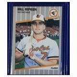 1989 Fleer Billy Ripken F Face Blacked out -