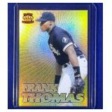 1995 Pacific GOLD Prisms Frank Thomas INSERT -
