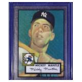 1996 FINEST Mickey Mantle 1952 Topps Commemorative