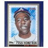 2000 Topps Hank Aaron 755th HR Magic Moments