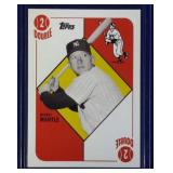 2007 Topps Mickey Mantle 1951 Topps style ROOKIE