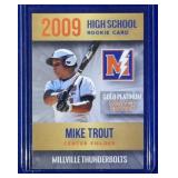 2009 Mike Trout ROOKIE Phenoms ROOKIE CARD -