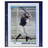 2010 Bowman Christian Yelich ROOKIE CARDMilwaukee