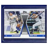 2011 Topps Update Joe DiMaggio / Derek Jeter