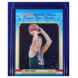 1988-89 Fleer Larry Bird Star Sticker - Boston
