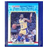 1988-89 Fleer Magic Johnson Star Sticker  Lakers