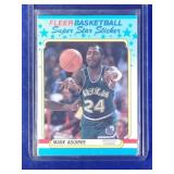 1988-89 Fleer Mark Aguirre Star Sticker  Dallas