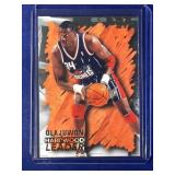 1996-97 Fleer Hakeem Olajuwon Hardwood Leader