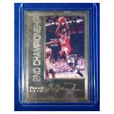 RARE 1996 Upper Deck Michael Jordan 22K Gold 2nd