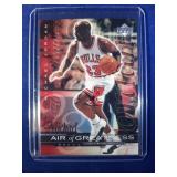 1999-00 UD Michael Jordan AIR of Greatness INSERT