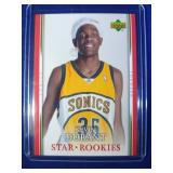 RARE 2007-08 UD Kevin Durant Santa ROOKIE CARD -