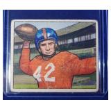 1950 Bowman #103 Charley Conerly  New York Giants