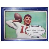 1953 Bowman #3 Babe Parilli  Green Bay Packers