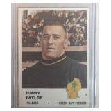 1961 Fleer Jim TaylorGreen Bay Packers LSU Tigers