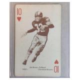 RARE 1963 Stancraft Jim Brown GREEN - Cleveland