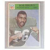 1966 Philadelphia Bob Brown ROOKIE CARD  Phila