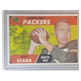 1968 Topps Bart Starr  Green Bay Packers Alabama