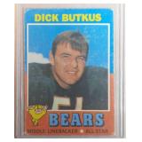 1971 Topps Dick Butkus  Chicago Bears Illinois