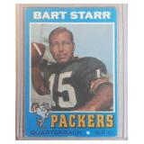 1971 Topps Bart Starr  Green Bay Packers Alabama