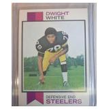 1973 Topps Dwight White ROOKIE CARD - Pittsburgh