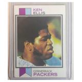 AUTOGRAPHED 1973 Topps Ken EllisGreen Bay Packers