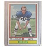 1974 Topps Joe DeLamielleure ROOKIE CARD  Buffalo