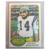 1976 Topps Dan Fouts - San Diego Chargers Oregon
