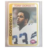 1978 Topps Tony Dorsett ROOKIE CARDDallas Cowboys