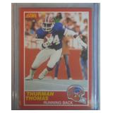 1989 Score Thurman Thomas ROOKIE CARD  Buffalo