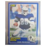 1989 Score Michael Irvin ROOKIE CARD  Dallas