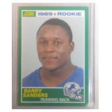 1989 Score Barry Sanders ROOKIE CARDDetroit Lions