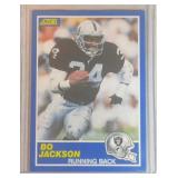 1989 Score Bo Jackson Oakland Raiders Kansas City